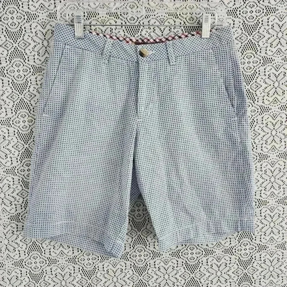 Ben Sherman Pattern Men's Shorts Size 28